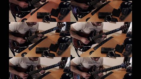 Queen Keep Yourself Alive Full Guitar Solo Cover Multicam Youtube