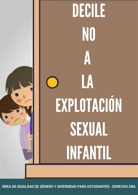 Día internacional contra la explotación sexual infantil Facultad de
