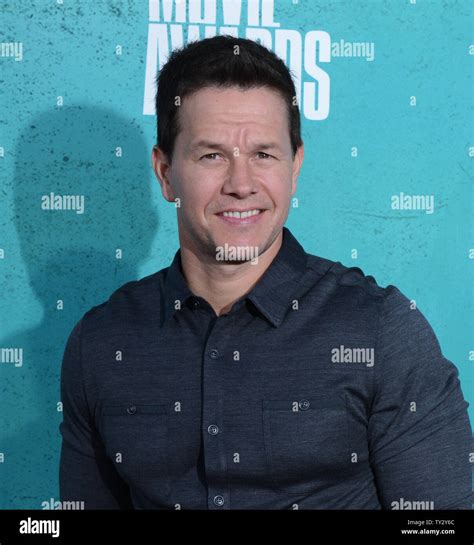 Actor Mark Wahlberg Arrives At The Mtv Movie Awards At The Gibson