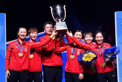 Chinese Women Come From Behind To Win Ittf World Team Championships Title