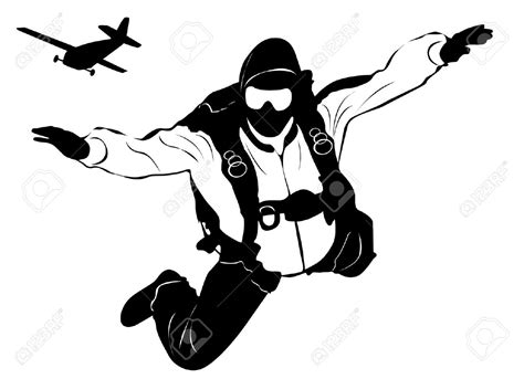 Skydiving Clipart Clipground