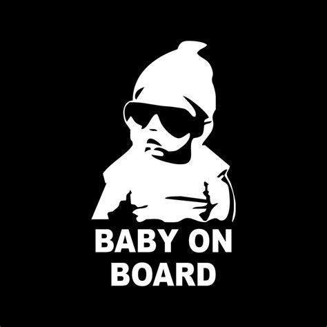 Baby On Board Svg Dxf Eps Cdr Png Ai Pdf Vector Art Clipart Etsy