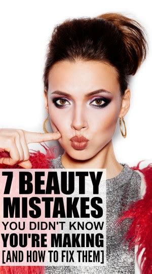 7 beauty mistakes you didn t know you were making