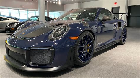 2018 Porsche 911 Gt2 Rs Finished In Pts Dark Sea Blue Youtube