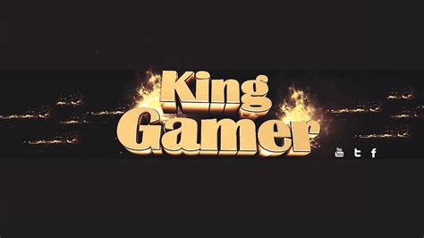 Banner Para King Gamer Youtube