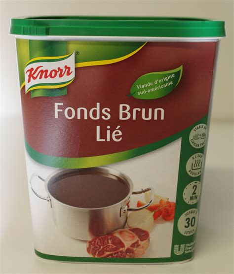 Good épices Fond Brun Lie Knorr 750gr | Fonds de Sauces et Aides