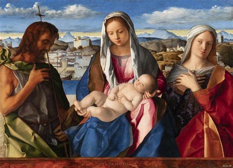 Madonna Col Bambino Tra San Giovanni Battista E Una Santa Gallerie