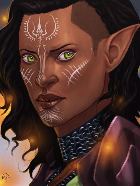 Authria Lavellan By Merwild On Deviantart Dragon Age Characters