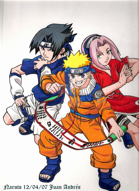 Naruto Sasuke And Sakura By Jardc87 On Deviantart