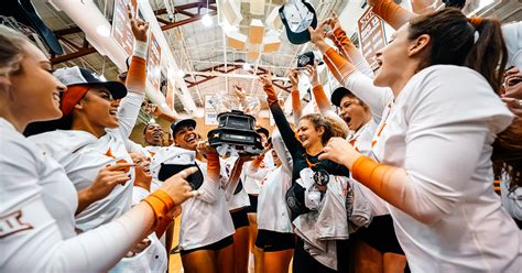Light The Tower Texas Volleyball Wins Big 12 Championship Our Tower