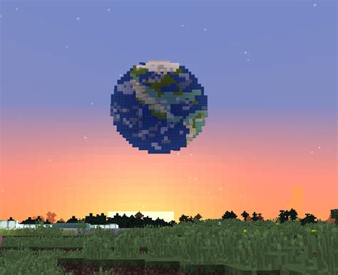 Easy Pixel Earth Tutorial Minecraft Map