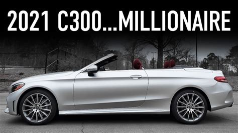 2021 Mercedes C300 Reviewmillionaire Looks With The Cabriolet Youtube