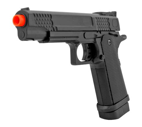 Uk Arms P2002bag Spring Powered Police Issue Airsoft Handgun Black