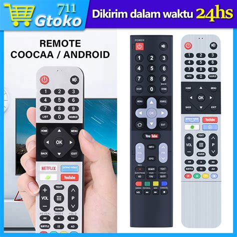 Jual Remote Remot Coocaa Led Lcd Android Smart Tv Skyworth Semua Tipe Shopee Indonesia