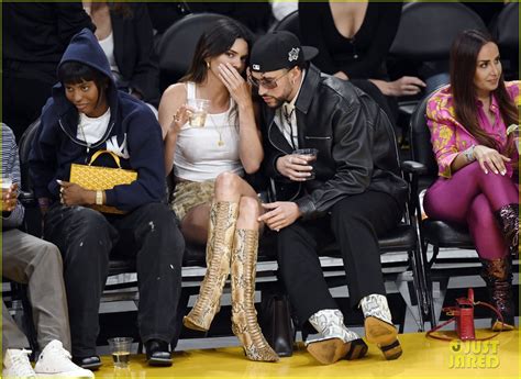 Kendall Jenner And Bad Bunny Sit Courtside At Lakers Playoff Game In Los Angeles Photo 4933160