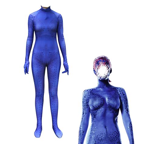 movie women x men raven darkholme mystique cosplay costume zentai bodysuit suit jumpsuits in