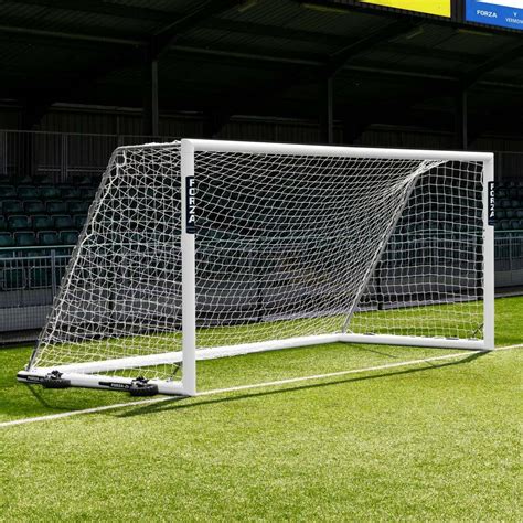 5m X 2m Forza Alu110 Freestanding Soccer Goal Net World Sports