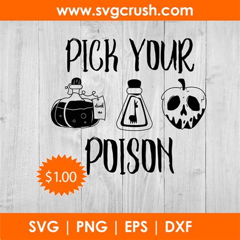 Pick Your Poison SVG