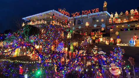 Massive Holiday Display Shines Brightly Above Salt Lake City