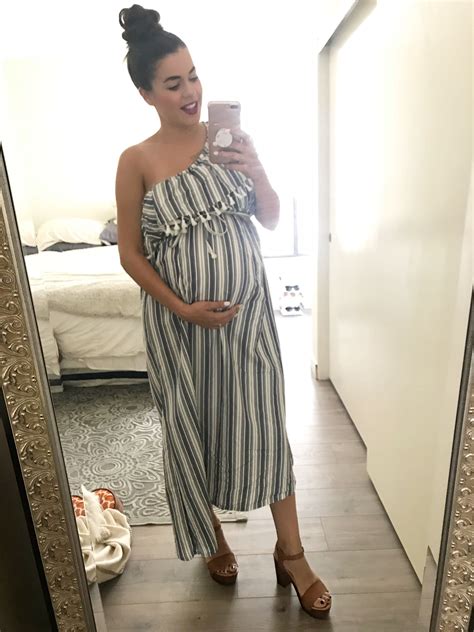 Summer Style With A Baby Bump How To Style The Bump Even In Summer