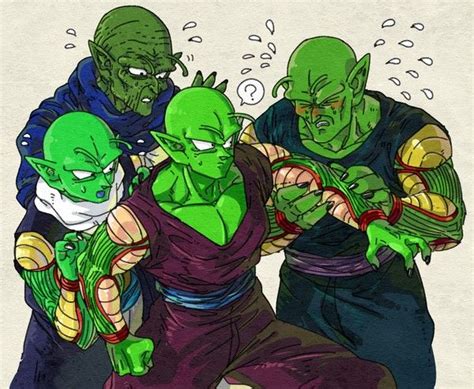 Doragon bōru) is a japanese manga series written and illustrated by akira toriyama. Piccolo, Nail, Kami, and Demon King (With images) | Dragon ...