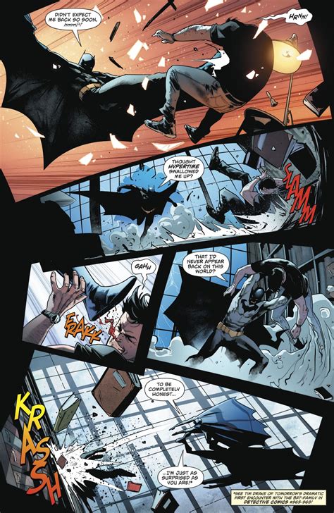 Bruce Wayne Vs Batman Tim Drake Rebirth Comicnewbies