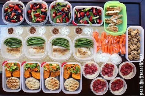 Meal Prep - Week of February 22nd - Peanut Butter and Fitness
