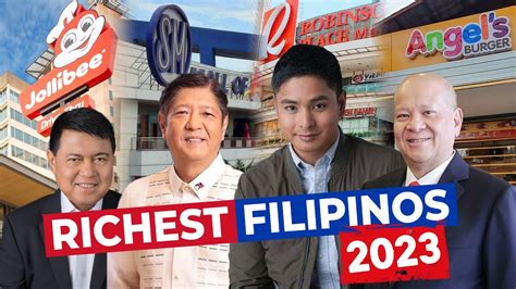 new 10 pinaka mayamang tao sa pilipinas 2023 top 10 richest filipinos youtube