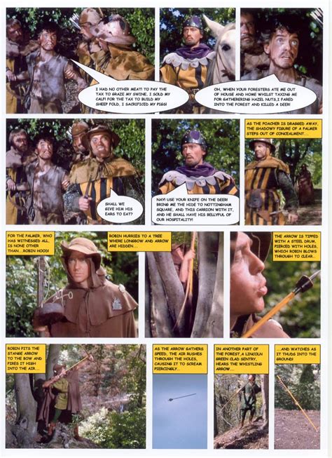 Walt Disney S Story Of Robin Hood Picture Strip Walt Disney S Story Of Robin Hood