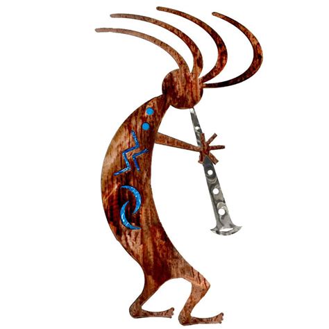 Kokopelli Dancer Southwest Metal Wall Art Inspired By The Outdoors