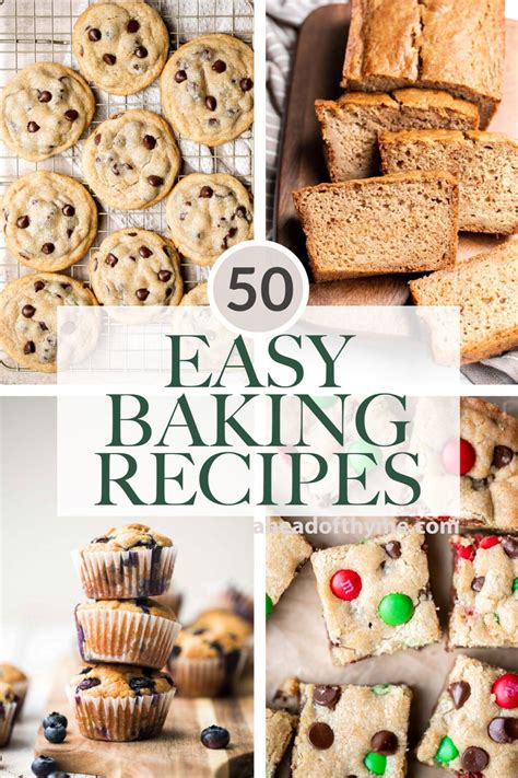 50 Easy Baking Recipes Ahead Of Thyme