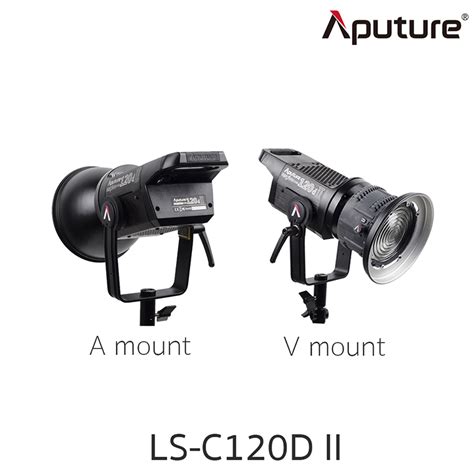 Aputure Light Storm Ls C120d Ii Led Light Kit With V Mount Battery