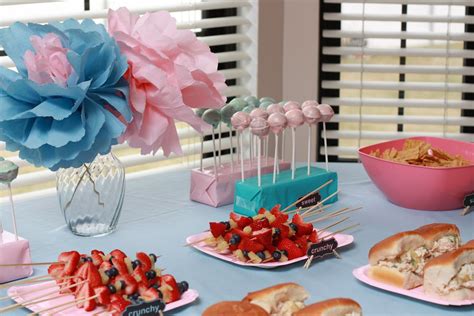 The most common gender reveal party material is paper. 12 Gender Reveal Party Food Ideas Will Make It More ...