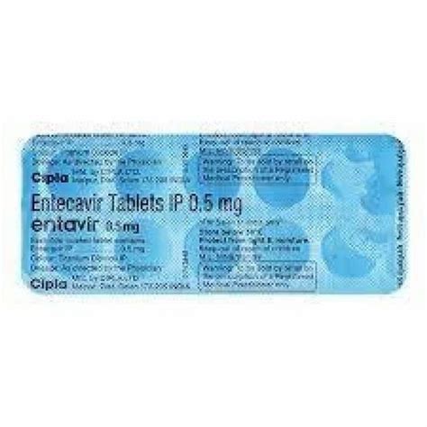 Entecavir 05mg Entavir 05mg Tablets At Rs 499bottle In Pune Id