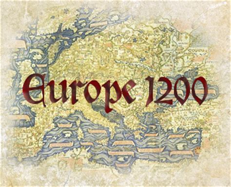 When you first start a new game, you will be put through a series of questions. Europe 1200 | Europe 1200 Wiki | FANDOM powered by Wikia