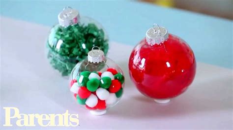 Easy Homemade Christmas Ornament Ideas Parents Youtube