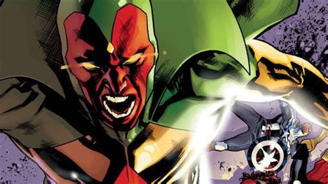 Vision Becomes Marvels Most Important Superhero In New Avengers Cover