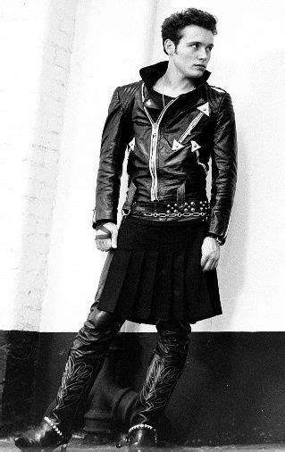 Portrait Of Adam Ant Taken In 1980 By Janette Beckman And Wearing A