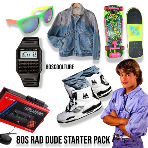 80s Rad Dude Starter Pack Starterpacks