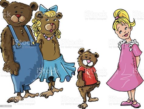 Goldilocks And The Three Bears Stock Illustration Download Image Now