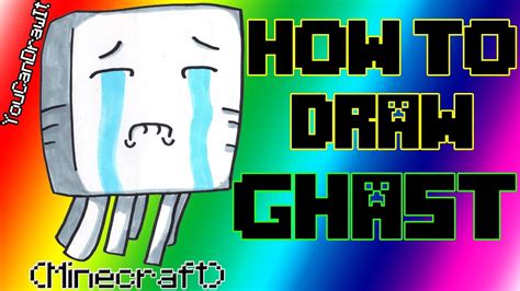 How To Draw Ghast From Minecraft Youcandrawit ツ 1080p Hd Youtube