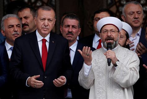 Turkeys Top Islamic Cleric Moves Centre Stage Irking Secularists