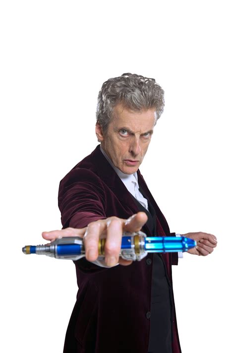 12th Doctor With New Sonic Screwdriver Render 1 By Pietrorock On