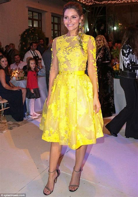 Maria Menounos Smashes Plates And Glows In Yellow Dress At Wedding