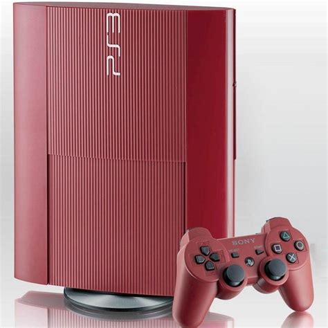 Playstation 3 Super Slim Red 500gb Playstation 3 Gamestop