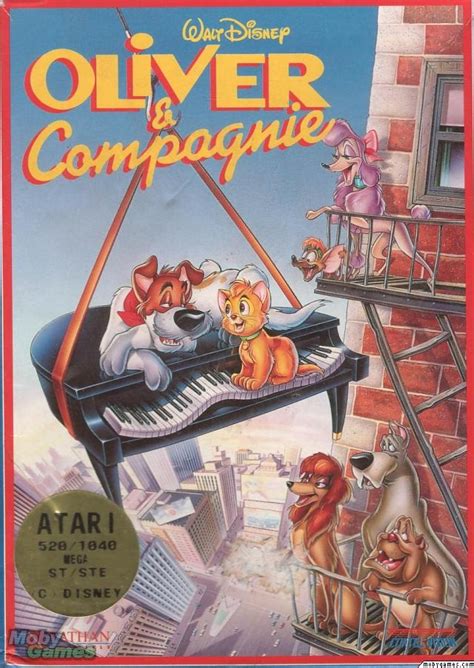 Image Oliver And Company Video Game Cover Disney Wiki Fandom Powered By Wikia