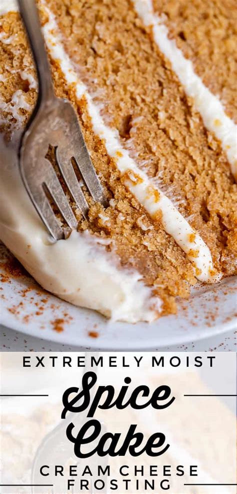 Best Spice Cake Recipe With Cream Cheese Frosting The Food Charlatan