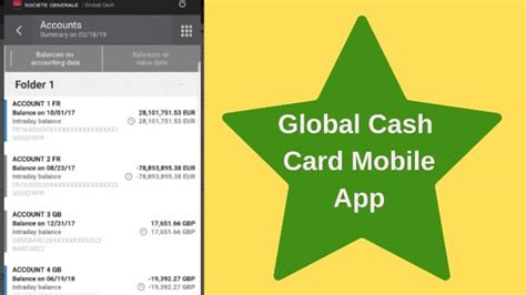 Mobile App Global Cash Card