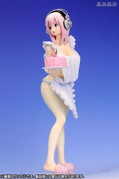 W O Corrected Parts Nitroplus Super Sonico Striped Panties Ver 1 7