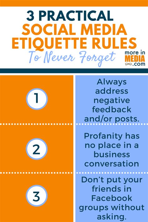 3 Practical Social Media Etiquette Rules To Never Forget